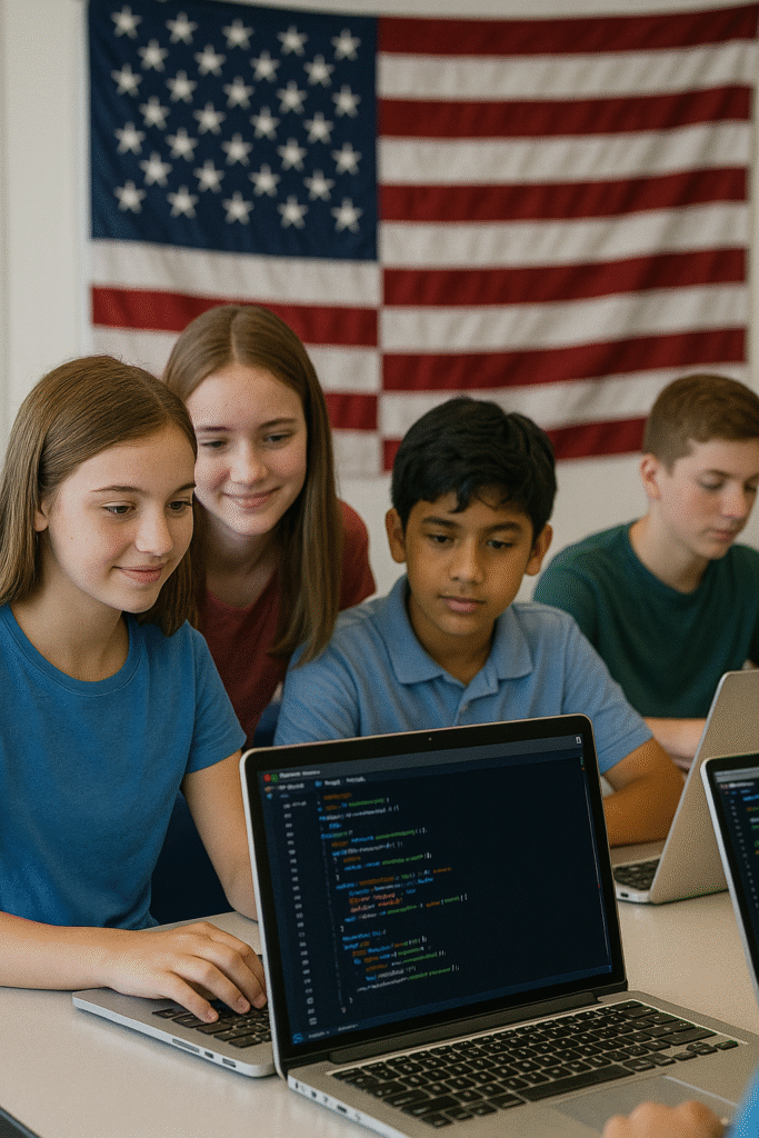 Learning Code with American Pride